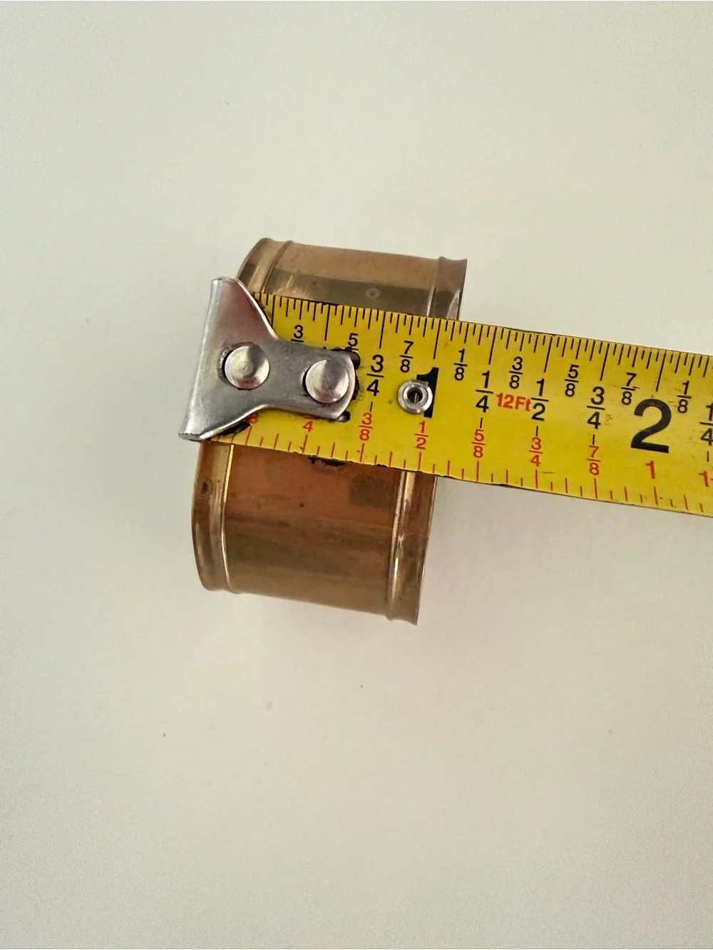 Vintage Brass Copper Anchor‎ Napkin Rings Set of 6 Nautical Coastal